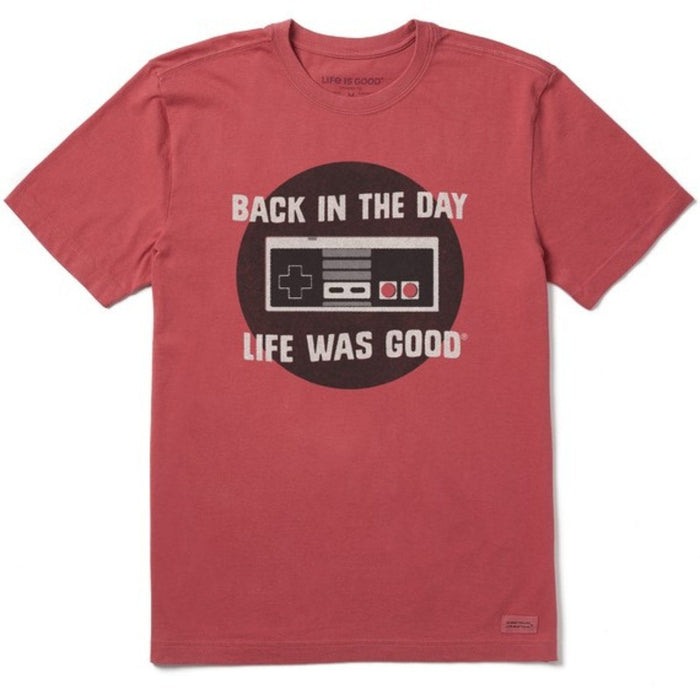 Life Is Good Crafty Back In The Day Crusher Tee – Men's