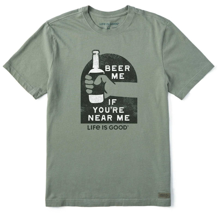 Life Is Good Crafty Beer Me Crusher Tee – Men's