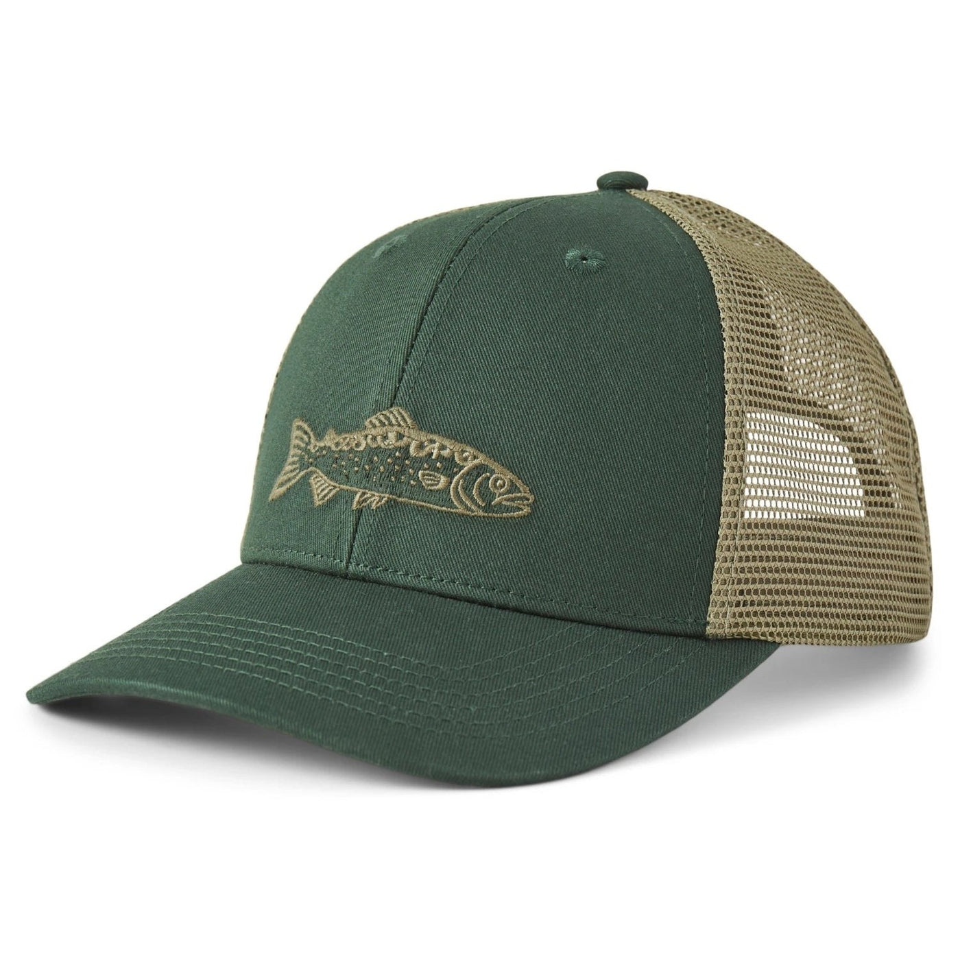 Life Is Good Crafty Trout Trucker Hat