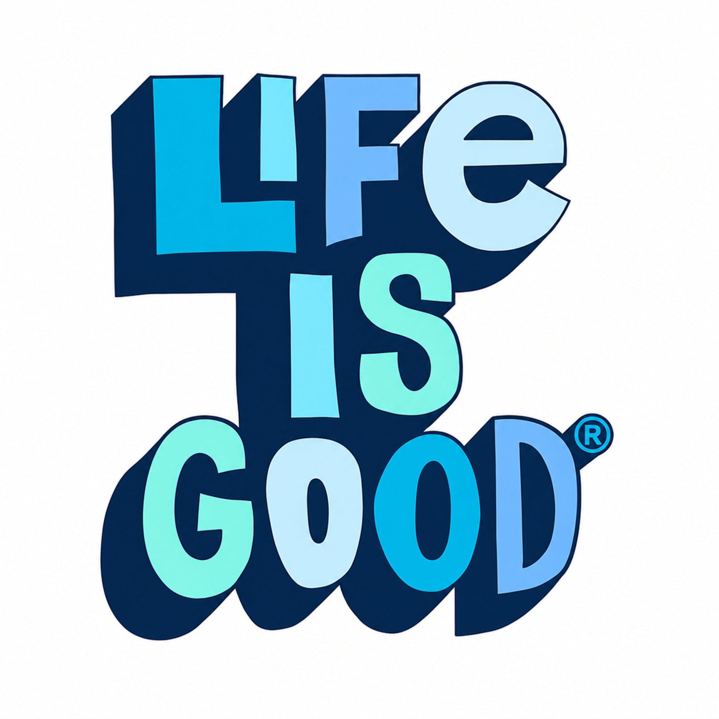 Life Is Good Decal