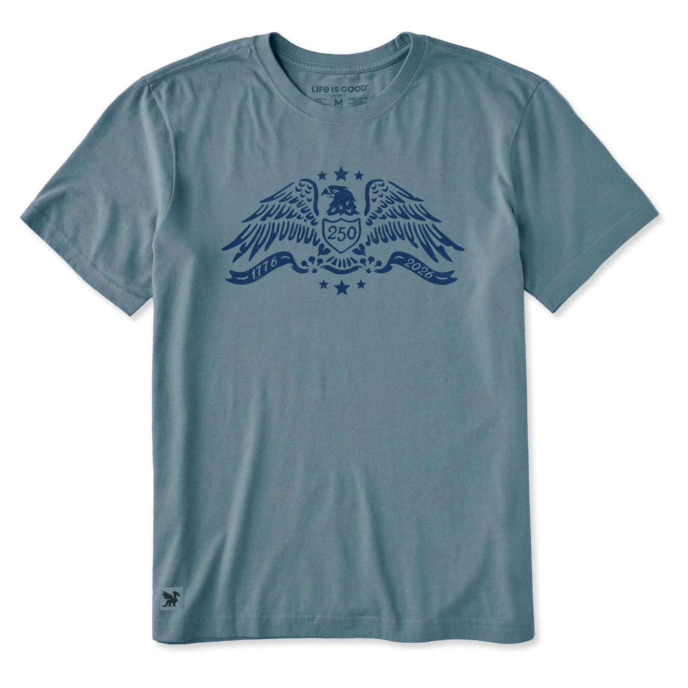Life Is Good Eagle 250 Crusher Tee – Men's