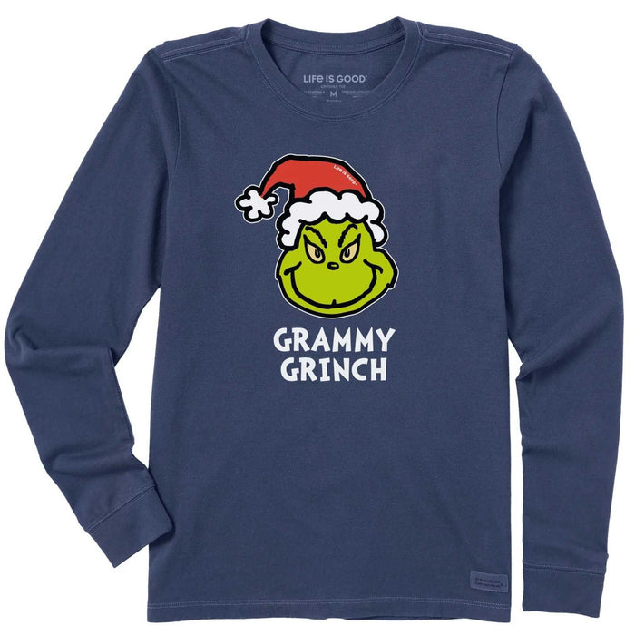 Life Is Good Grammy Grinch Long Sleeve Crusher Tee – Women's