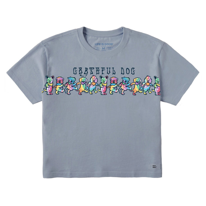 Life Is Good Grateful Dogs Crusher Tee – Women's