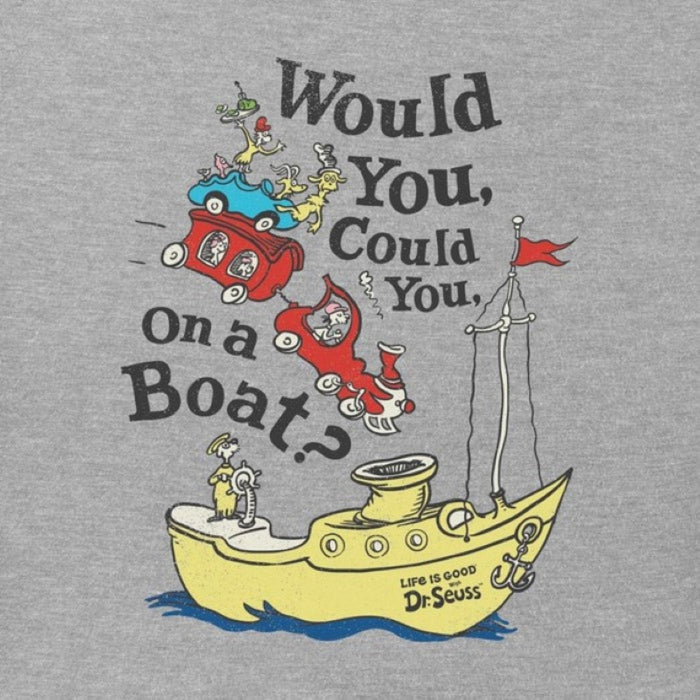 Life Is Good Green Eggs Boat Crusher-Lite Tee – Men's