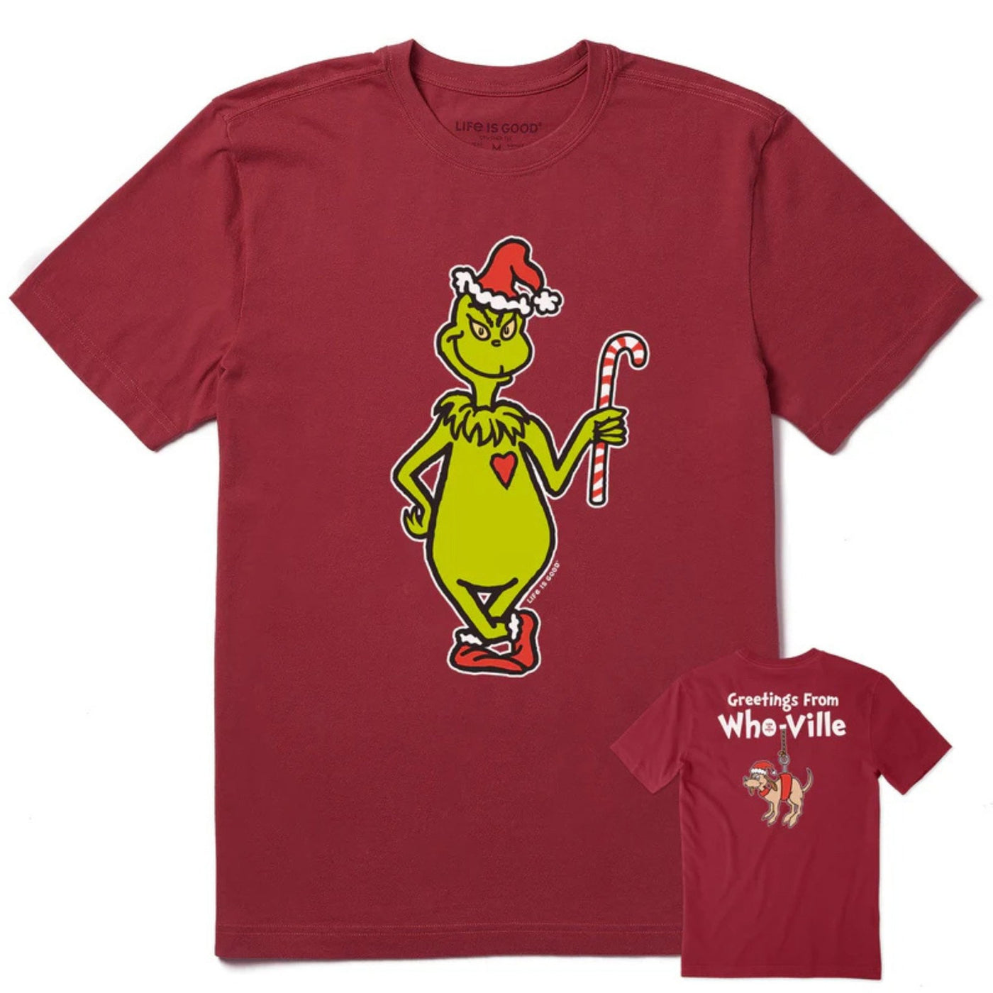 Life Is Good Greetings from Who-Ville Long Sleeve Tee – Men's