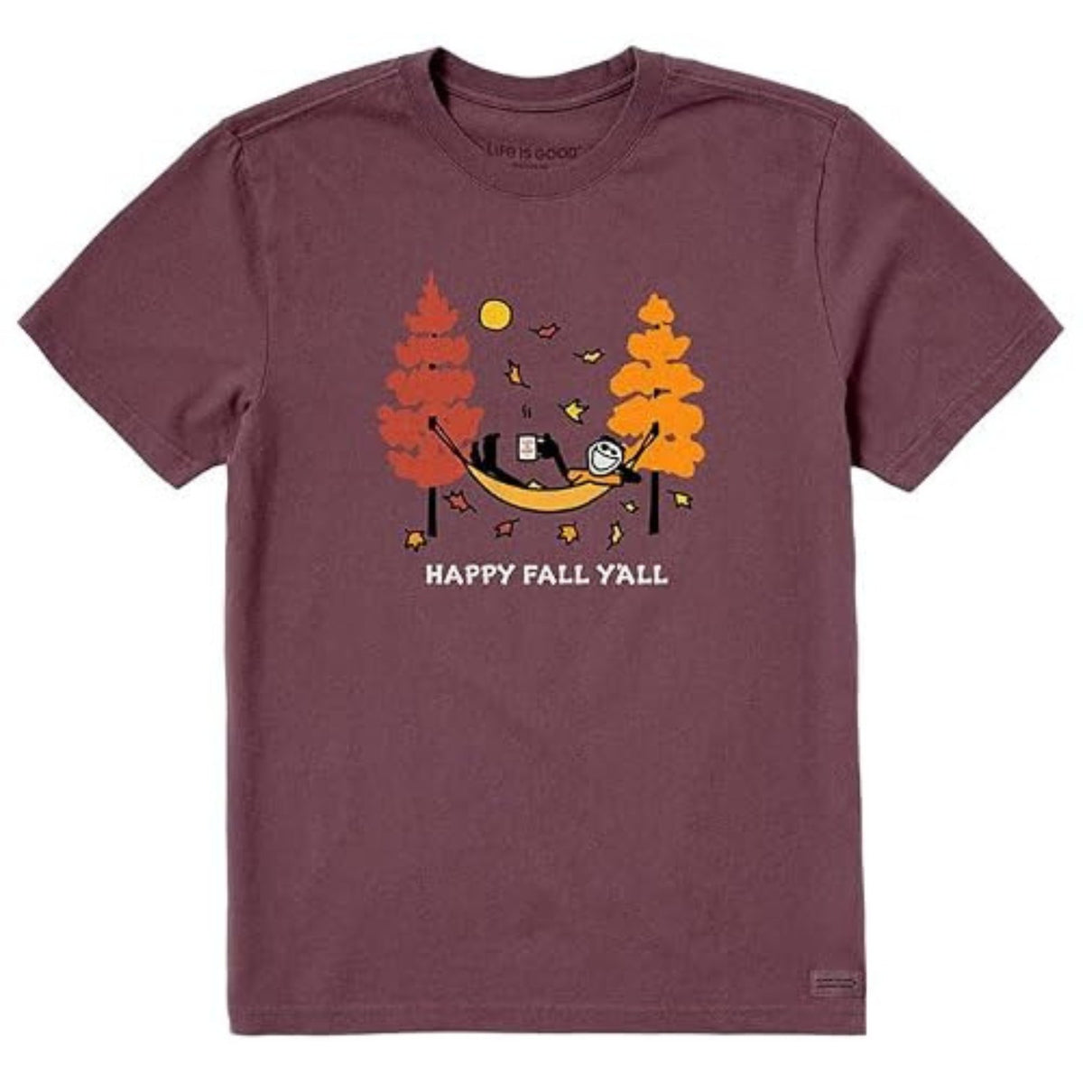 Life Is Good Happy Fall Y'all Jake Hammock Tee – Men's