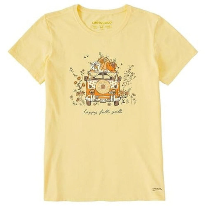 Life Is Good Happy Fall Y'all Van Crusher Tee – Women's