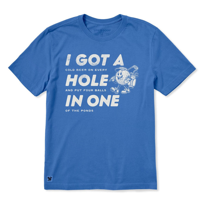 Life Is Good Hole In One Mascot Crusher-Lite Tee – Men's