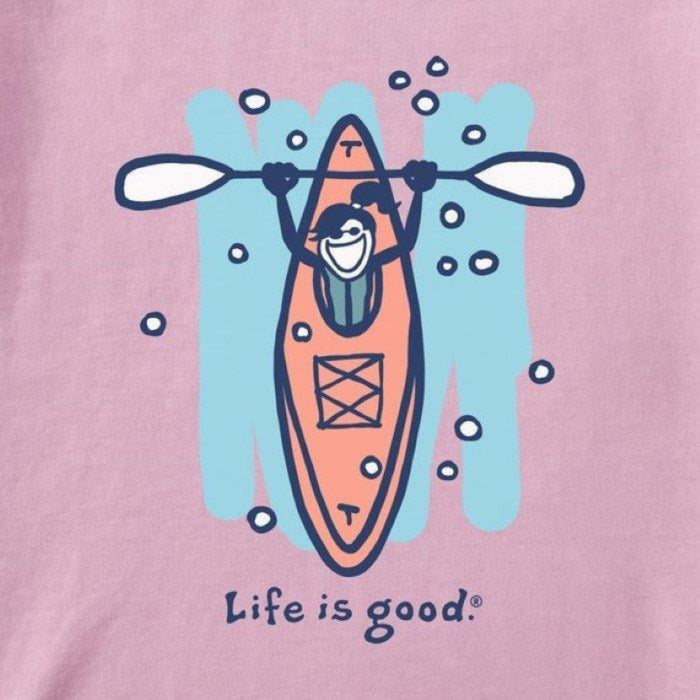 Life Is Good Jackie Downstream Kayak Long Sleeve Tee – Women's