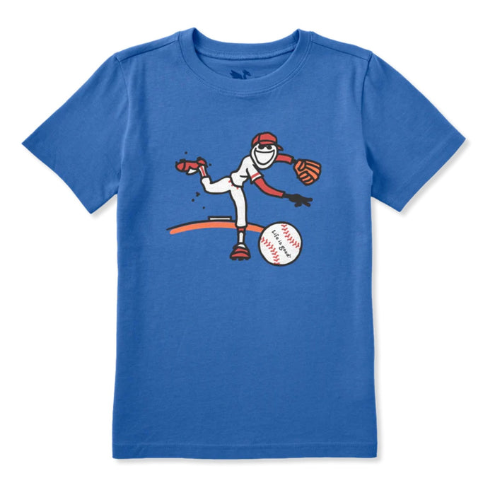 Life Is Good Jake Baseball Crusher Tee – Kids'