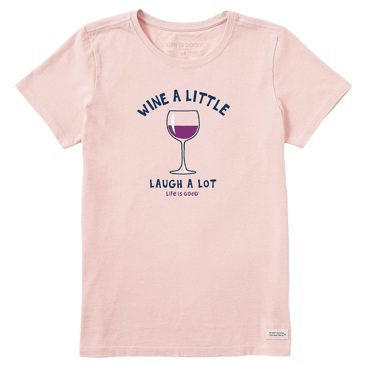 Life Is Good Laugh A Lot Crusher Tee – Women's