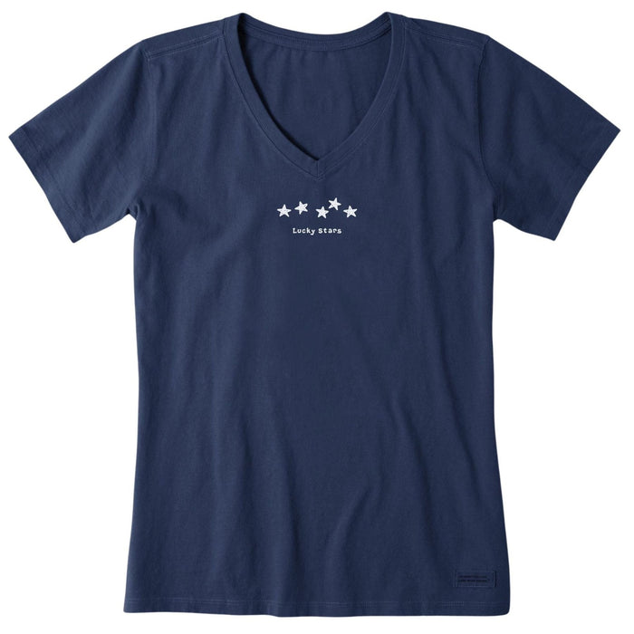 Life Is Good Lucky Stars Crusher-LITE Vee – Women's
