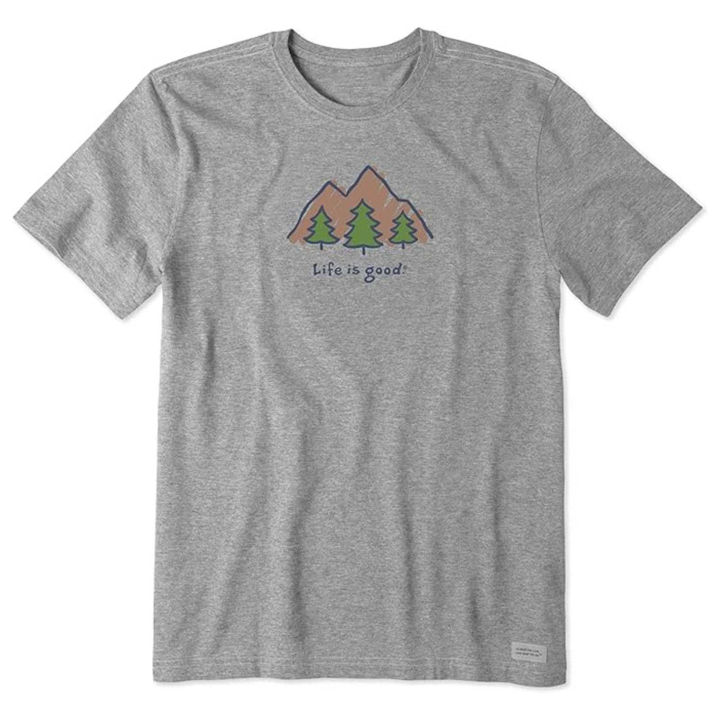 Life Is Good Mountains Vintage Crusher Tee – Men's
