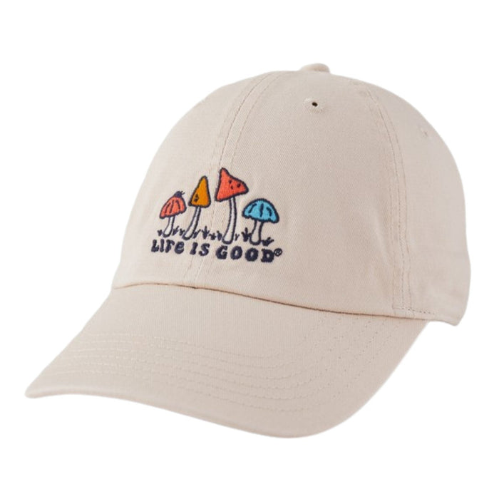 Life Is Good Mushroom Retro Scene Chill Cap