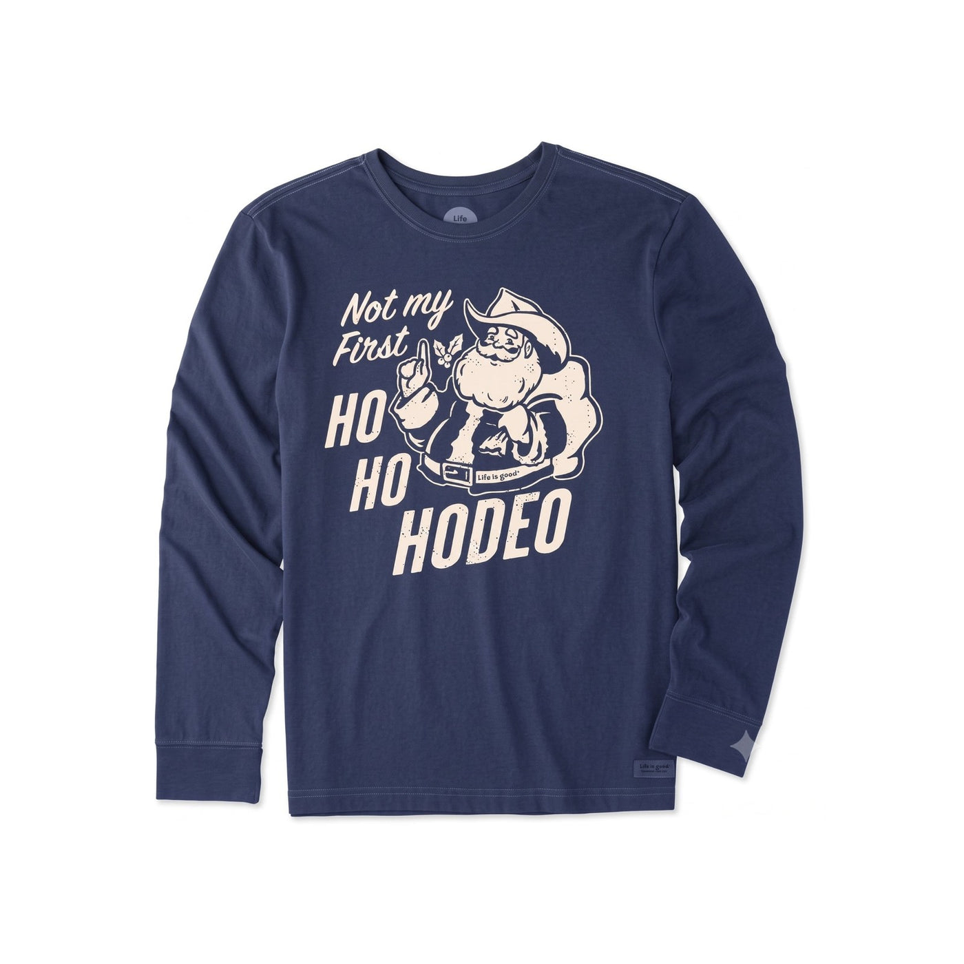 Life Is Good Not My First Hodeo Long Sleeve Crusher Tee – Men's