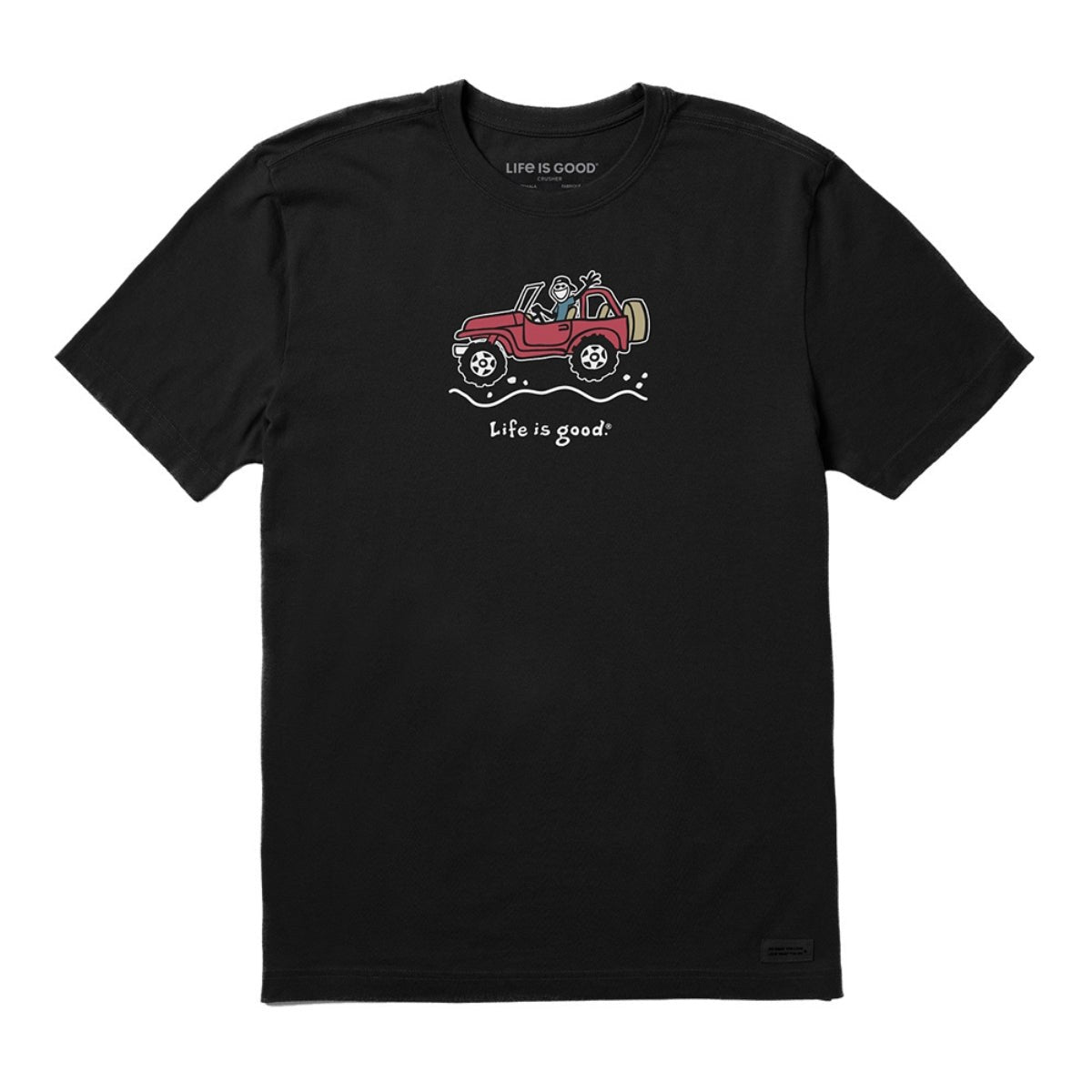 Life Is Good Offroad Jake Crusher Tee – Men's