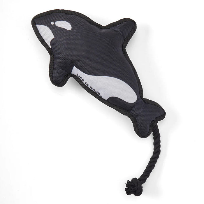 Life Is Good Orca Oxford Dog Toy