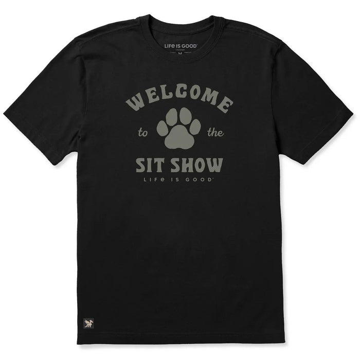 Life Is Good Sit Show Paw Crusher Tee – Men's