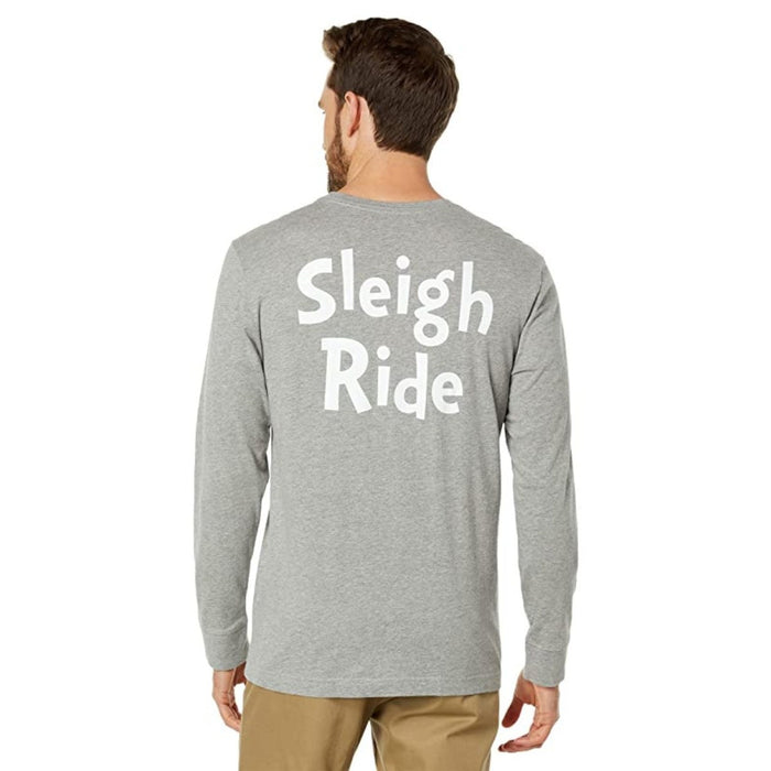 Life Is Good Sleigh Ride Grinch ATV Long Sleeve Tee – Men's