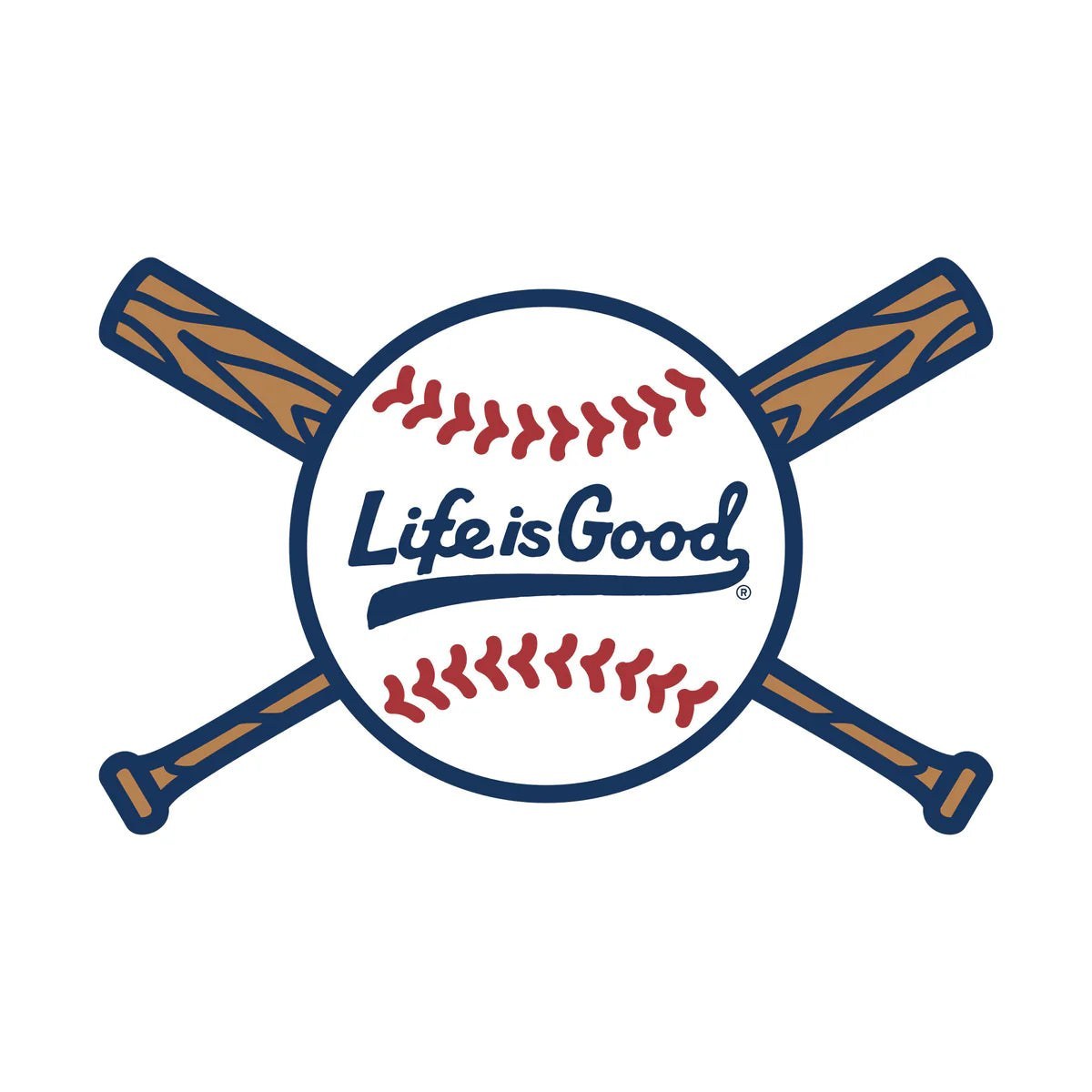 Life Is Good Small Die Cut Decal