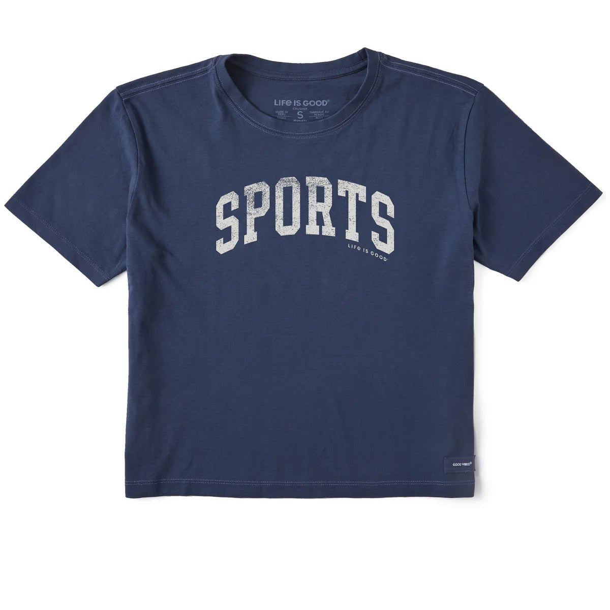 Life Is Good Sports Athletic Arch Crusher Boxy Tee – Women's