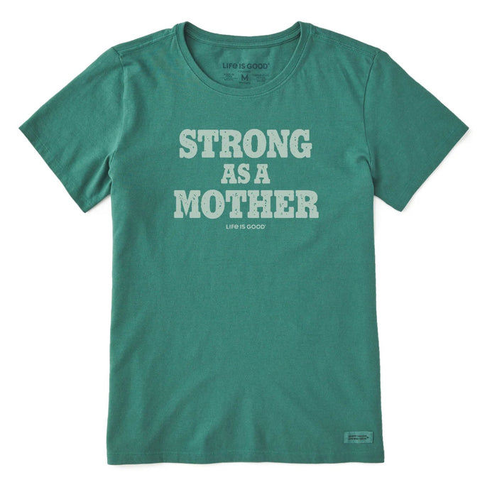 Life Is Good Strong As A Mother Crusher Tee – Women's