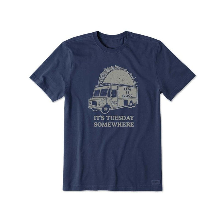 Life Is Good Taco Tuesday Truck Crusher Tee – Men's