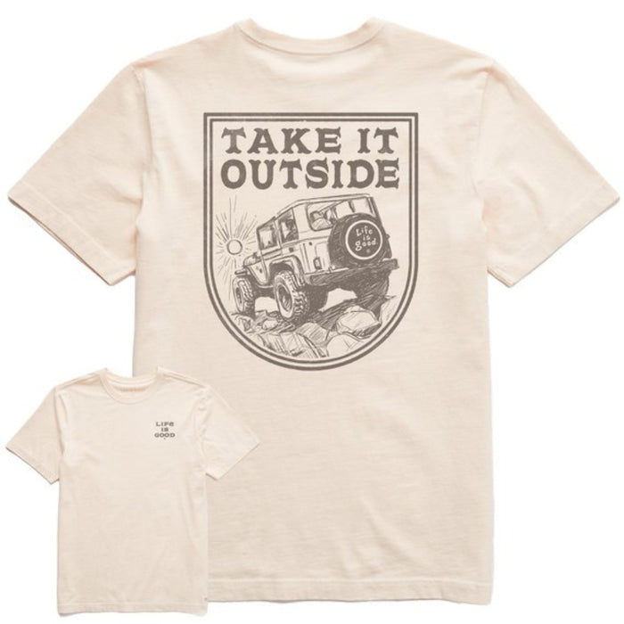 Life Is Good Take It Outside ATV Crusher-LITE Tee – Men's