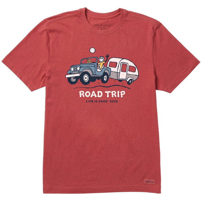 Life Is Good Trip Camper Crusher Tee – Men's