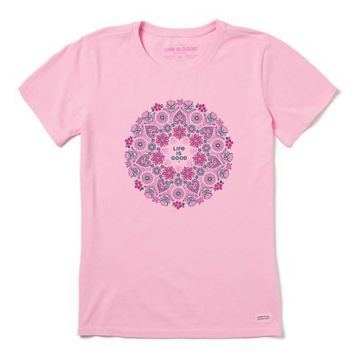 Life Is Good Wildflower Primal Mandala Crusher Tee – Women's