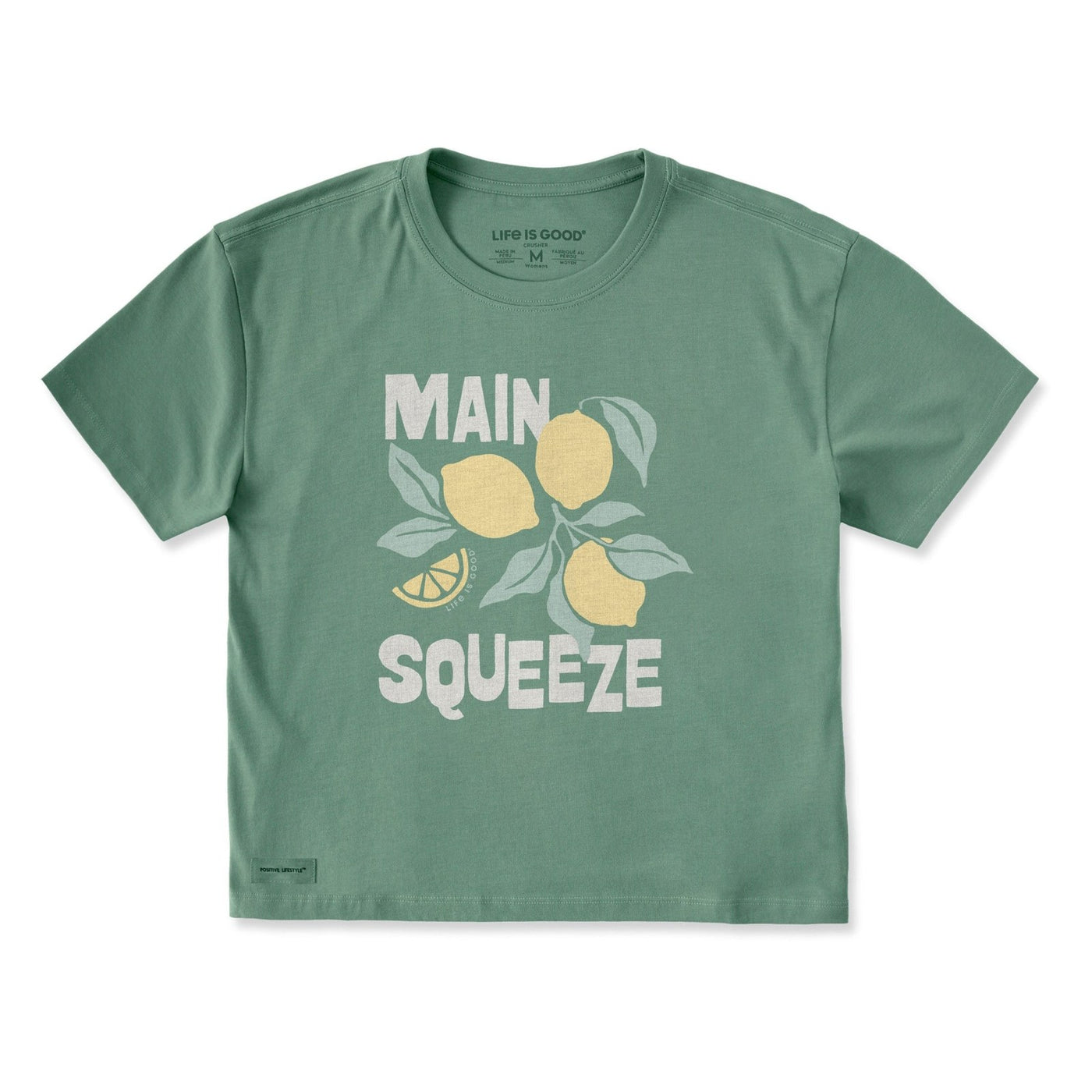 Life Is Good Zesty Main Squeeze Crusher Boxy Tee – Women's