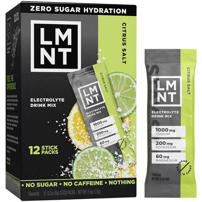 LMNT Electrolyte Drink Mix 12 Pack