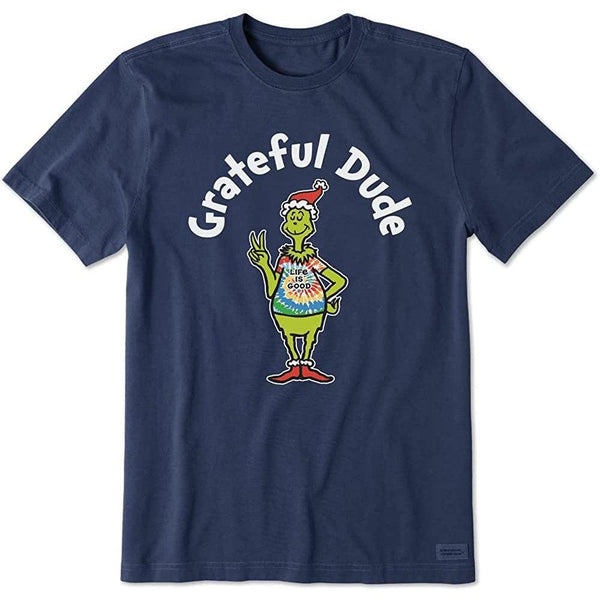 Life is Good Men's Crusher Crew Neck Tee - Fall 2021 Collection