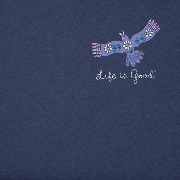 Life is Good Women's Crusher Crew Neck Tee - Fall 2023 Collection