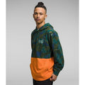 Summit Navy Camo Texture Print/Mandarin