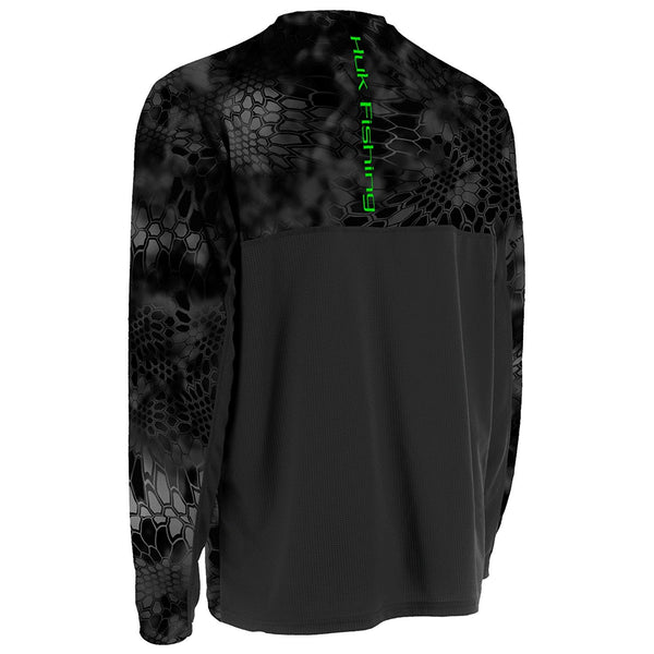 Huk Men's Kryptek Solid Long Sleeve Icon