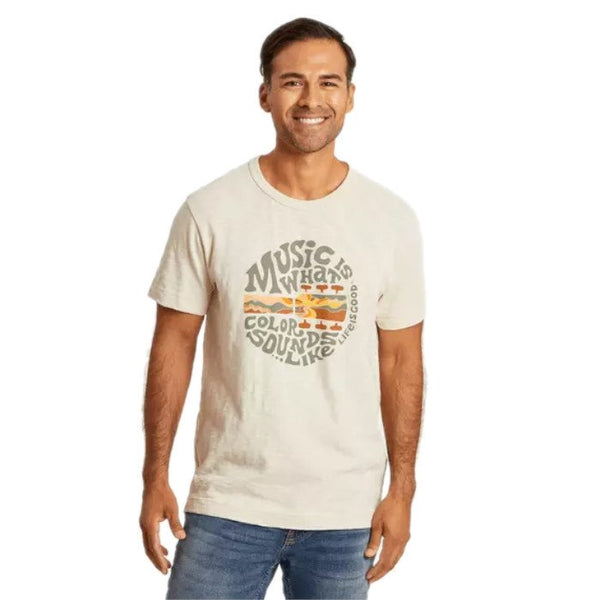 Life is Good Men's Textured Slub Tee