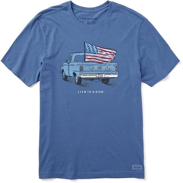 Life is Good Men's Crusher Crew Neck T-Shirt - Fall 2022 Collection