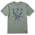 USA 1776 Eagle - Moss Green