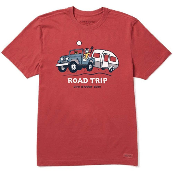 Life is Good Men's Crusher Crew Neck Tee - Summer 2021 Collection