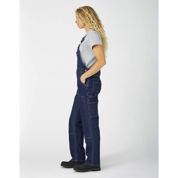 Dickies Women's Denim Double Front Bib Overalls
