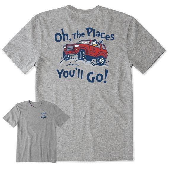 Life is Good Men's Crusher Crew Neck Tee - Fall 2021 Collection