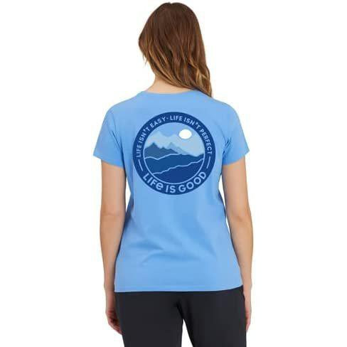 (Original Listing) Life is Good Women's Crusher Crew Neck Tee