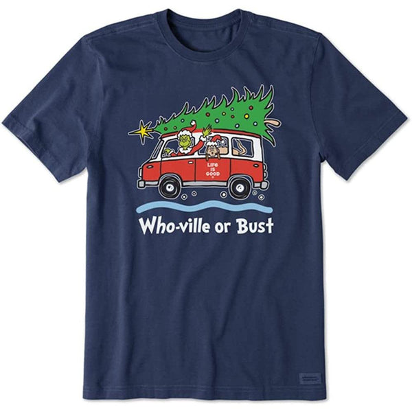 Life is Good Men's Crusher Crew Neck Tee - Fall 2021 Collection