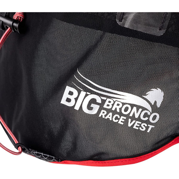 UltrAspire Big Bronco Lightweight Running Race Vest - 12L Fluid Capacity for Hydration Options Bottles and 2L Reservoir (Not Included)