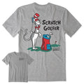 The Cat Scratch Golfer - Heather Gray