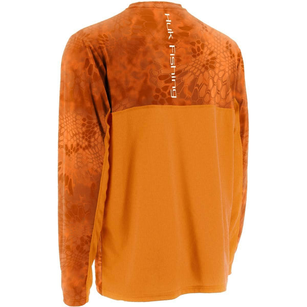 Huk Men's Kryptek Solid Long Sleeve Icon