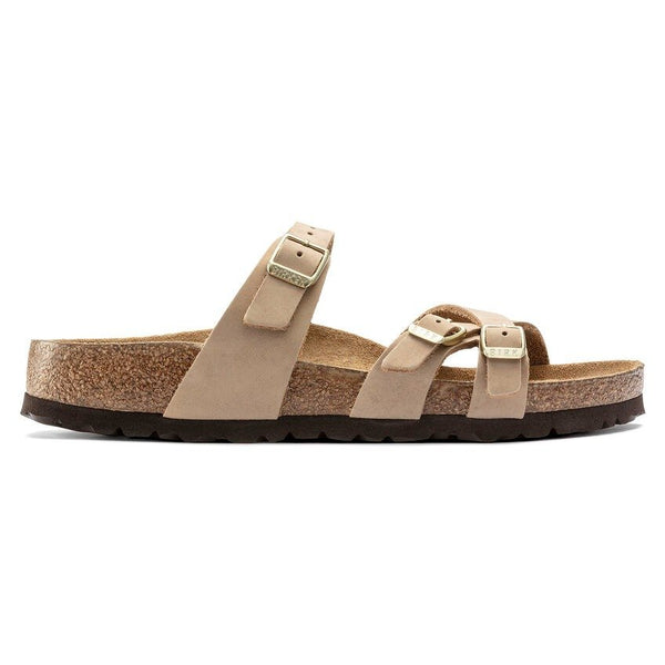 Birkenstock Franca Soft Footbed Nubuck Leather Sandal