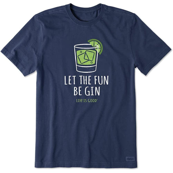 Fall 2022 Life is Good Men's Crew Neck Crusher Lite T-Shirt