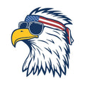 Patriotic Eagle - Darkest Blue